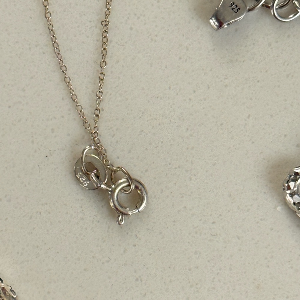 Sterling Silver Heart Jewelry Set - Picture 5 of 6